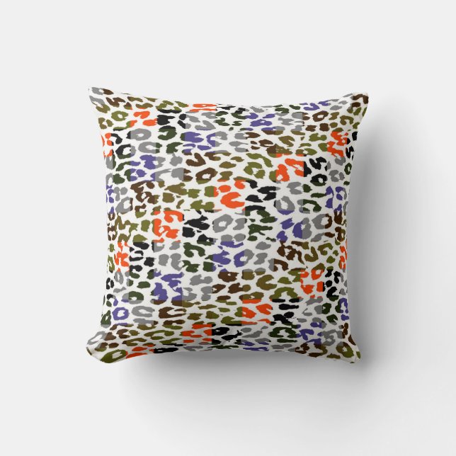 Leopard Print Skin Pattern 2 Cushion (Front)