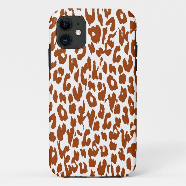 Leopard Print Skin Peru Case-Mate iPhone Case (Back)