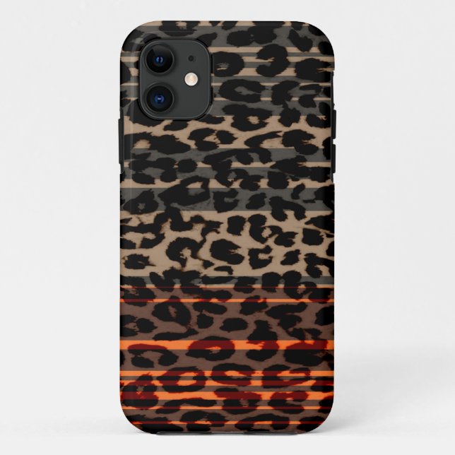 Leopard Print Skin Retro 2 Case-Mate iPhone Case (Back)