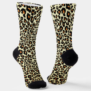 Leopard Print Socks Cosy Crazy Socks