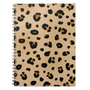 Leopard Print Spiral Notebook