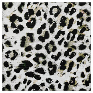 Leopard - print spotted animal-print fabric