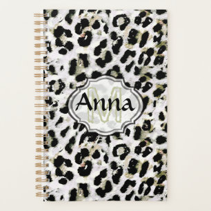Leopard - print spotted animal-print planner