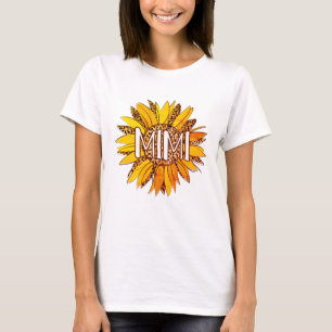 Leopard Print Sunflower MIMI T-Shirt