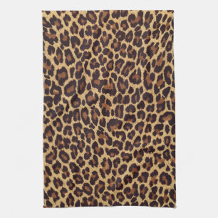 Leopard Print Tea Towel
