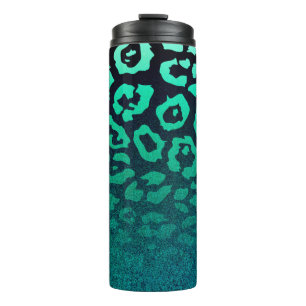 Leopard Print Thermal Tumbler