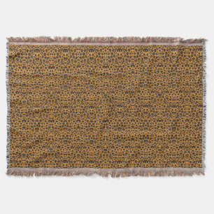 Leopard Print Throw Blanket