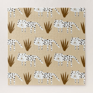 Leopard Print: Timeless Pattern. Jigsaw Puzzle