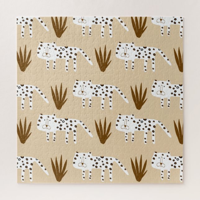 Leopard Print: Timeless Pattern. Jigsaw Puzzle (Vertical)