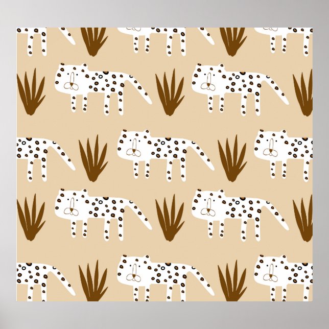 Leopard Print: Timeless Pattern. Poster (Front)