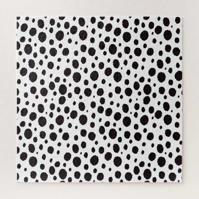 Leopard Print Vintage Seamless Design Jigsaw Puzzle (Vertical)