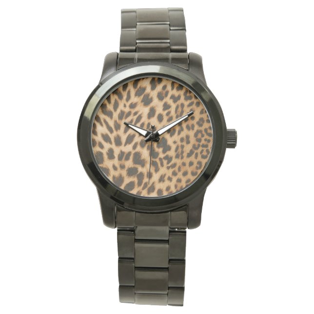 Leopard Print Watch (Front)
