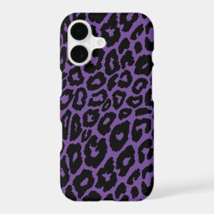 Leopard Print with Purple Background Changer