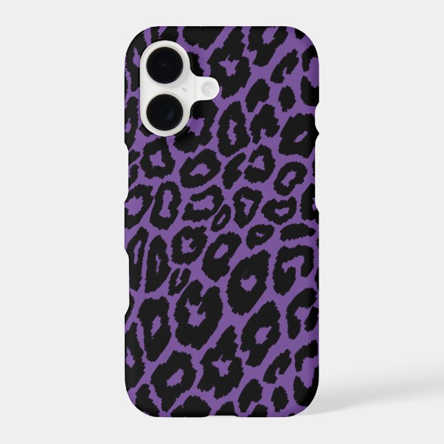 Leopard Print with Purple Background Changer (Back)