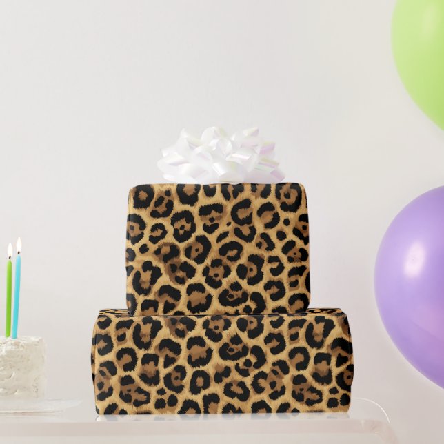 Leopard Print Wrapping Paper (Party Gifts)