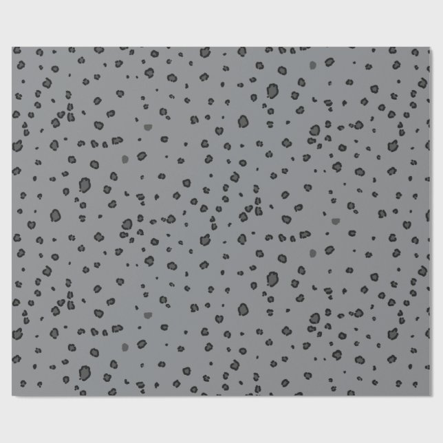 Leopard Print Wrapping Paper (Flat)