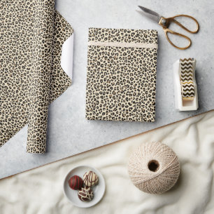 Leopard Print Wrapping Paper