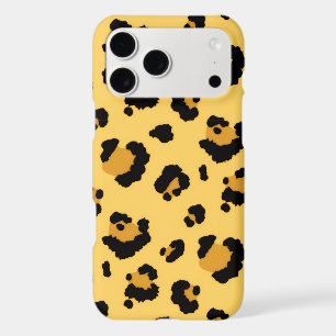 Leopard Print Yellow Black Spots