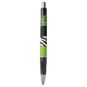 Leopard Print, Zebra Print, Animal Print, Green