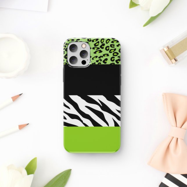 Leopard Print, Zebra Print, Animal Print, Green (Creator Uploaded)