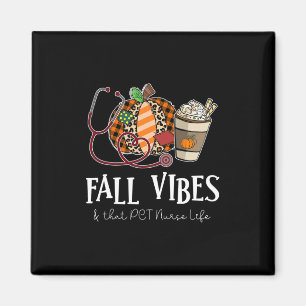 Leopard Pumpkin Fall Vibes And That Pct Nurse Life Magnet