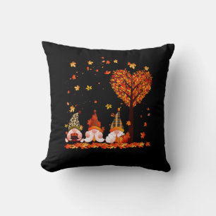 Leopard Pumpkin Gnome Swing Autumn Fall Season Tha Cushion