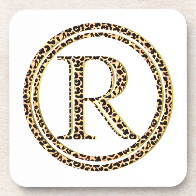 Leopard R Coaster (Front)