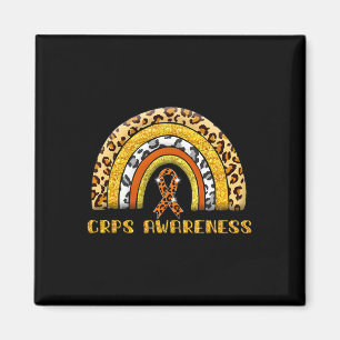 Leopard Rainbow Crps Warrior Magnet
