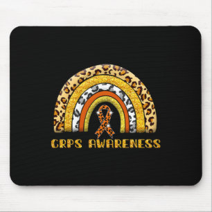 Leopard Rainbow Crps Warrior Mouse Pad