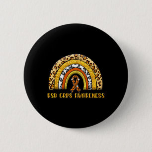 Leopard Rainbow Rsd Crps Warrior 6 Cm Round Badge