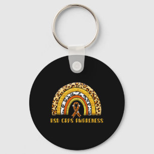 Leopard Rainbow Rsd Crps Warrior Key Ring