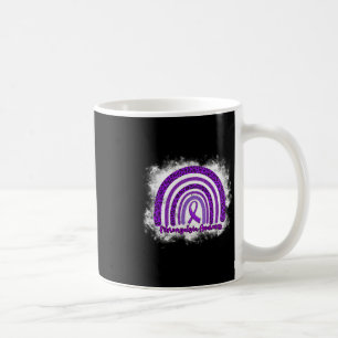 Leopard Rainbow Warrior Fibromyalgia Awareness Coffee Mug
