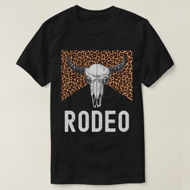 Leopard Rodeo Graphic Tees Cowgirl Cowboy Killers  (Design Front)
