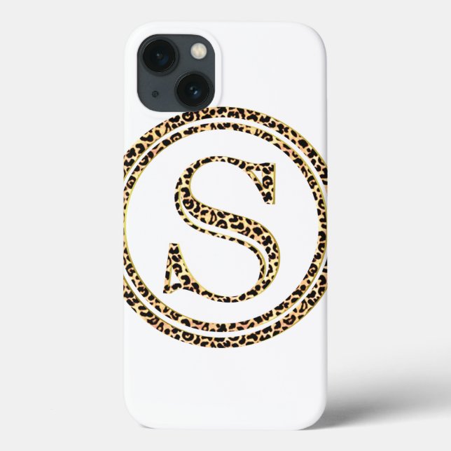 Leopard S Case-Mate iPhone Case (Back)