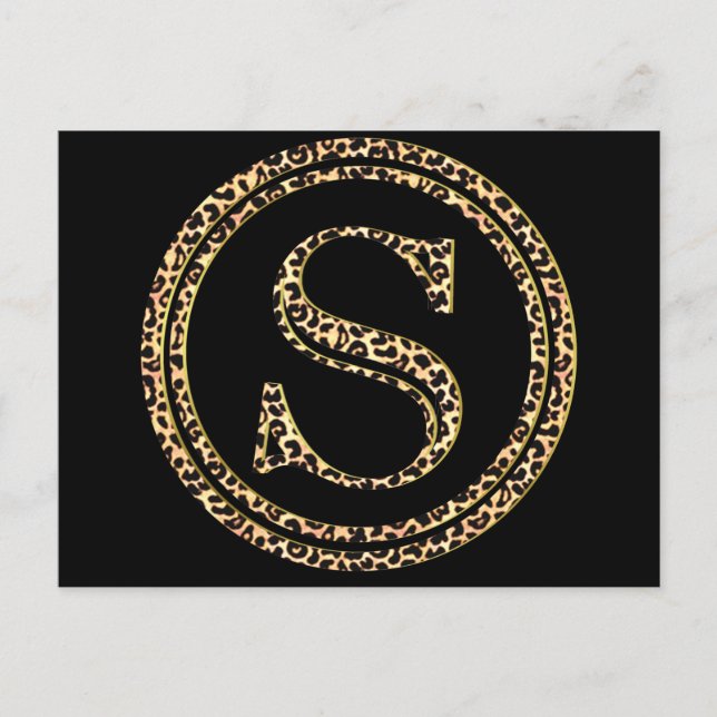 Leopard S Postcard (Front)