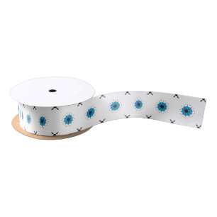 Leopard. Satin. Patriotic Ribbon   Shop Local Satin Ribbon