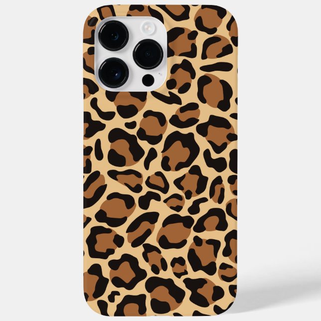Leopard Seamless Pattern Case-Mate iPhone Case (Back)