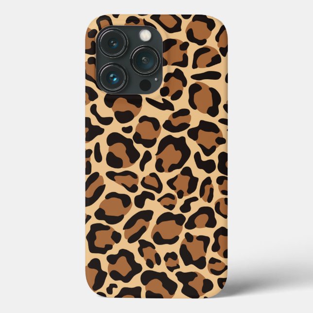 Leopard Seamless Pattern Case-Mate iPhone Case (Back)