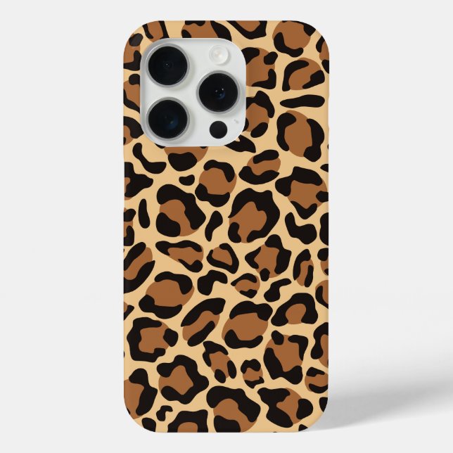 Leopard Seamless Pattern Case-Mate iPhone Case (Back)