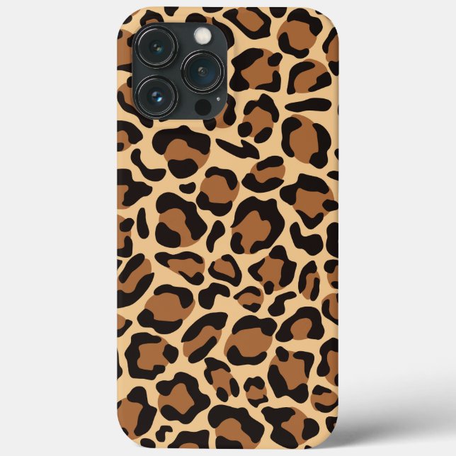 Leopard Seamless Pattern Case-Mate iPhone Case (Back)