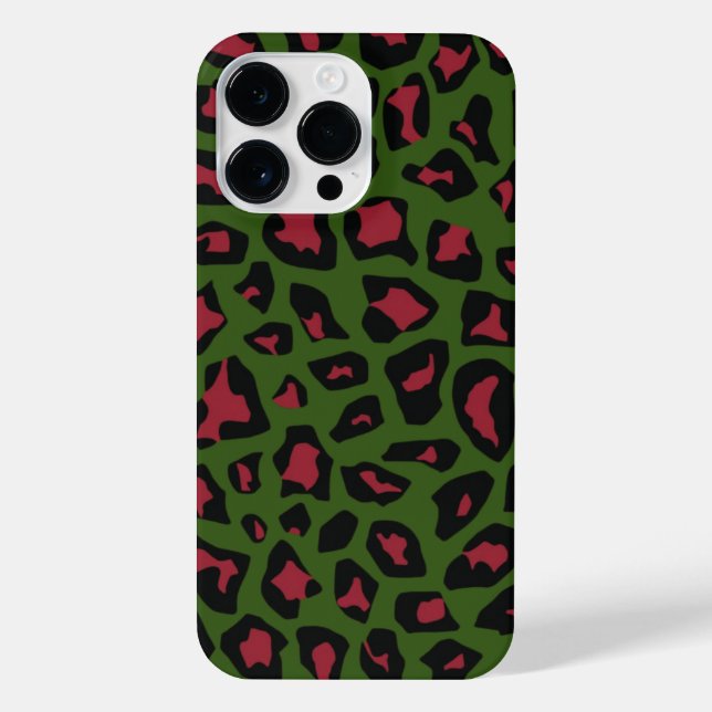 Leopard Seamless Pattern  iPhone Case (Back)