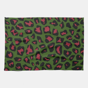 Leopard Seamless Pattern  Tea Towel