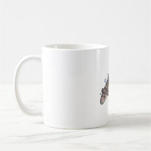 Leopard shark Delight � Cute Animal Art Coffee Mug