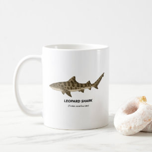 Leopard Shark – Marine Animals of California Coffee Mug