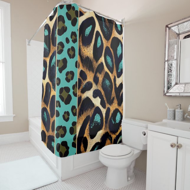 Leopard - Shower Curtain (In Situ)
