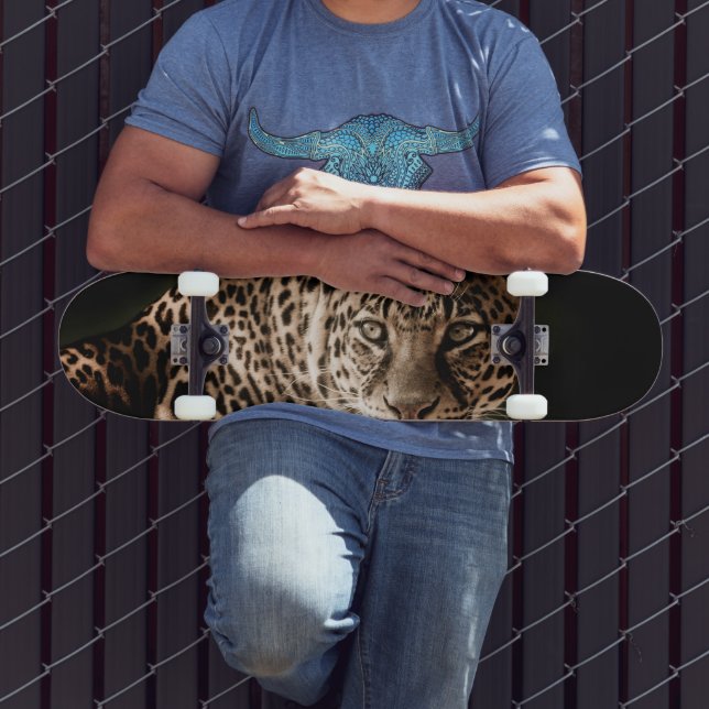 Leopard  skateboard (Outdoor 3)
