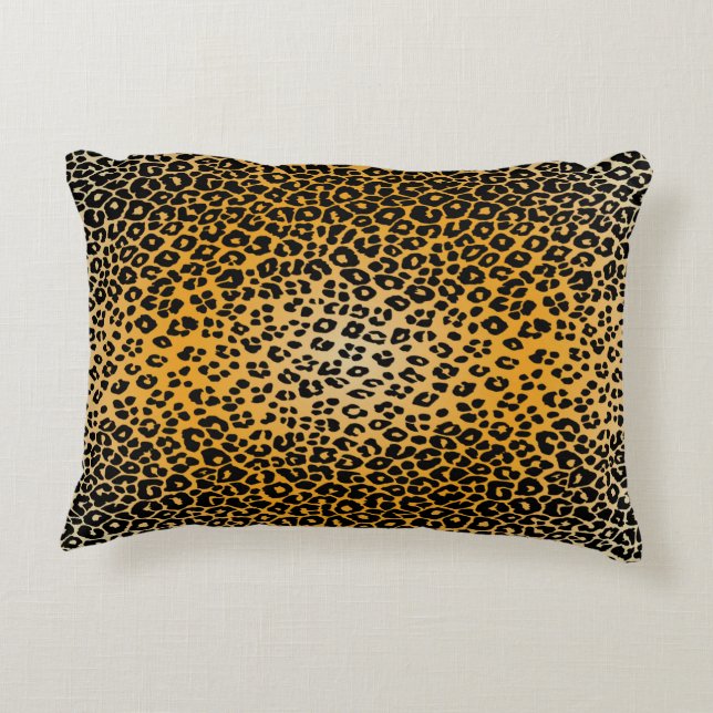 Leopard Skin accent pillow (Back)