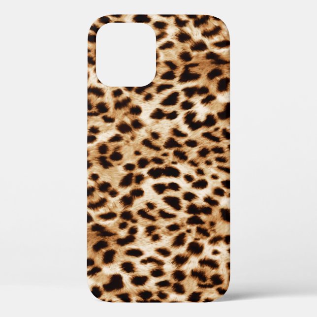 Leopard Skin, Authentic Wildlife Pattern. Case-Mate iPhone Case (Back)