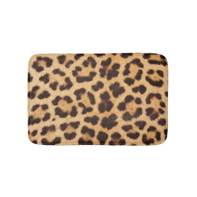 Leopard Skin Bath Mat (Front)