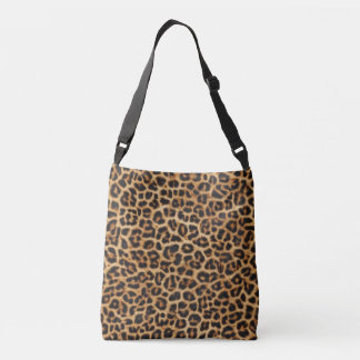 Leopard skin crossbody bag